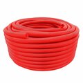 Everflow HDPE Corrugated Pre-Sleeved Insulated PEX-A tubing 3/4''x 300 Ft. Red ZPSPS56522